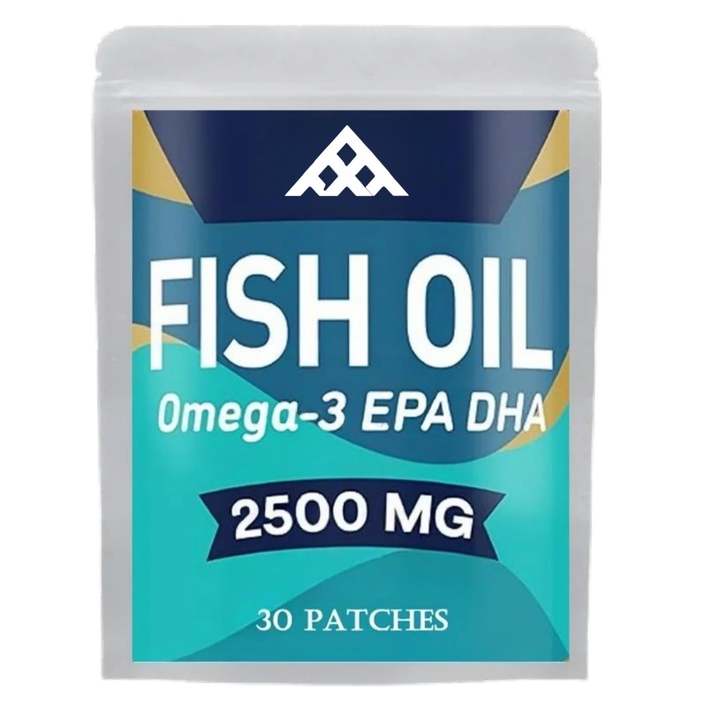 Omega 3 Fish Oil - 30 plastry Omega 3 olej rybny