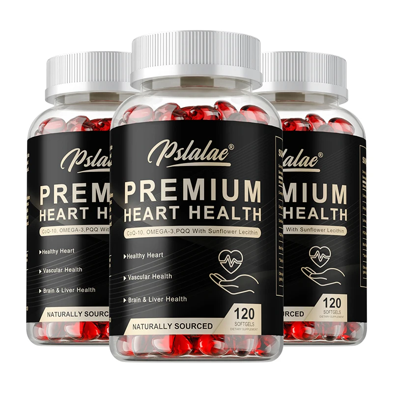 Omega 3 Fish Oil - Premium Heart Health - wspiera zdrowie