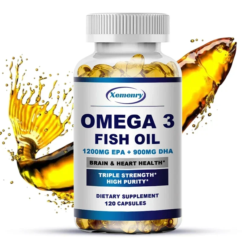 Omega 3 Fish Oil - Omega 3 Fish Oil - wspomaga