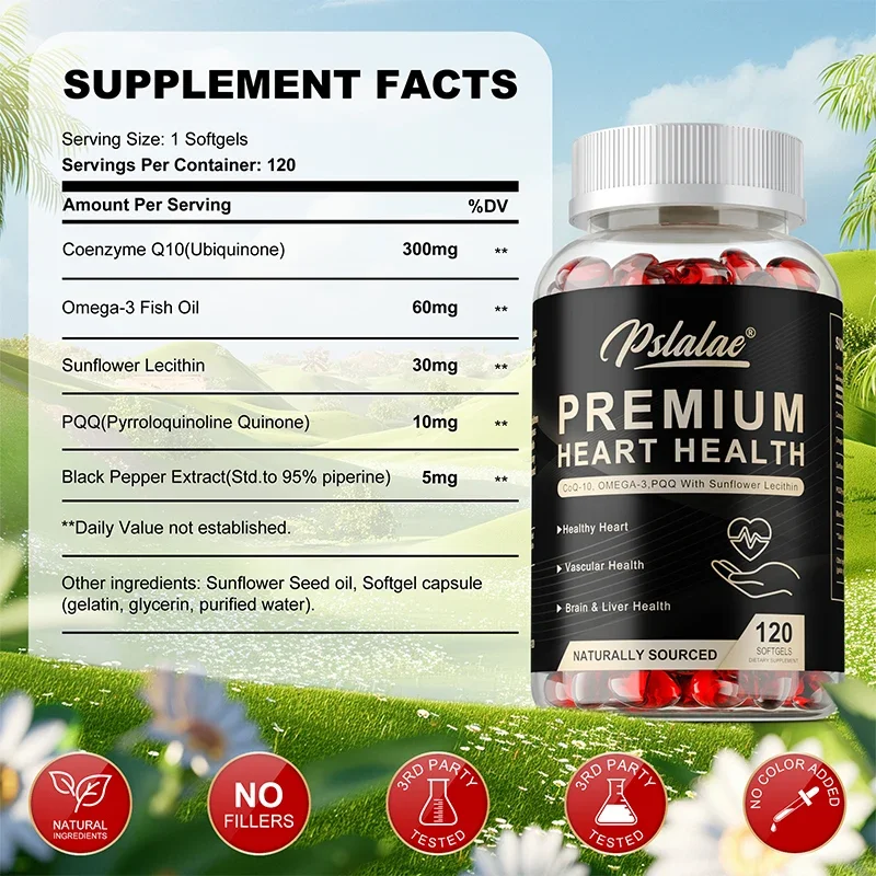 Premium Heart Health - wspiera – Omega 3 Fish Oil recenzja i cena