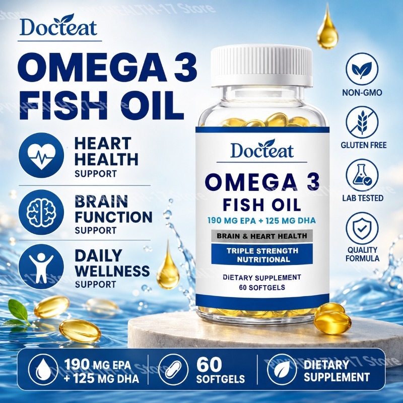Docteat Omega 3 Fish Oil Softg – Omega 3 Fish Oil recenzja i cena